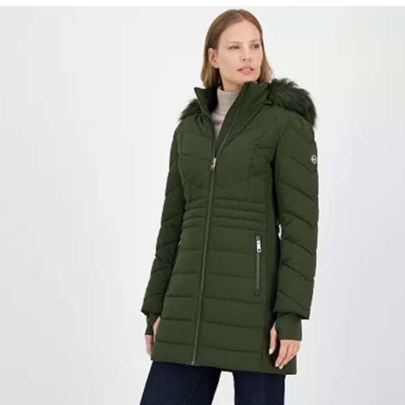 NWT Michael Kors Puffer Coat - Picture 1 of 10